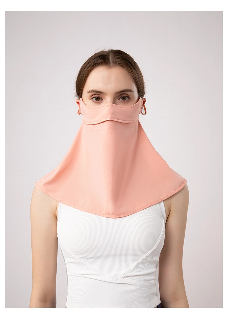 Neck Cover Ice Silk Sunscreen Face Mask