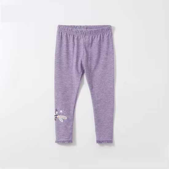 ホット販売ファッションガールズジーンズヨガパンツベビーレギンスタイトバタフライベビーパンツキッズパンツ用女の子